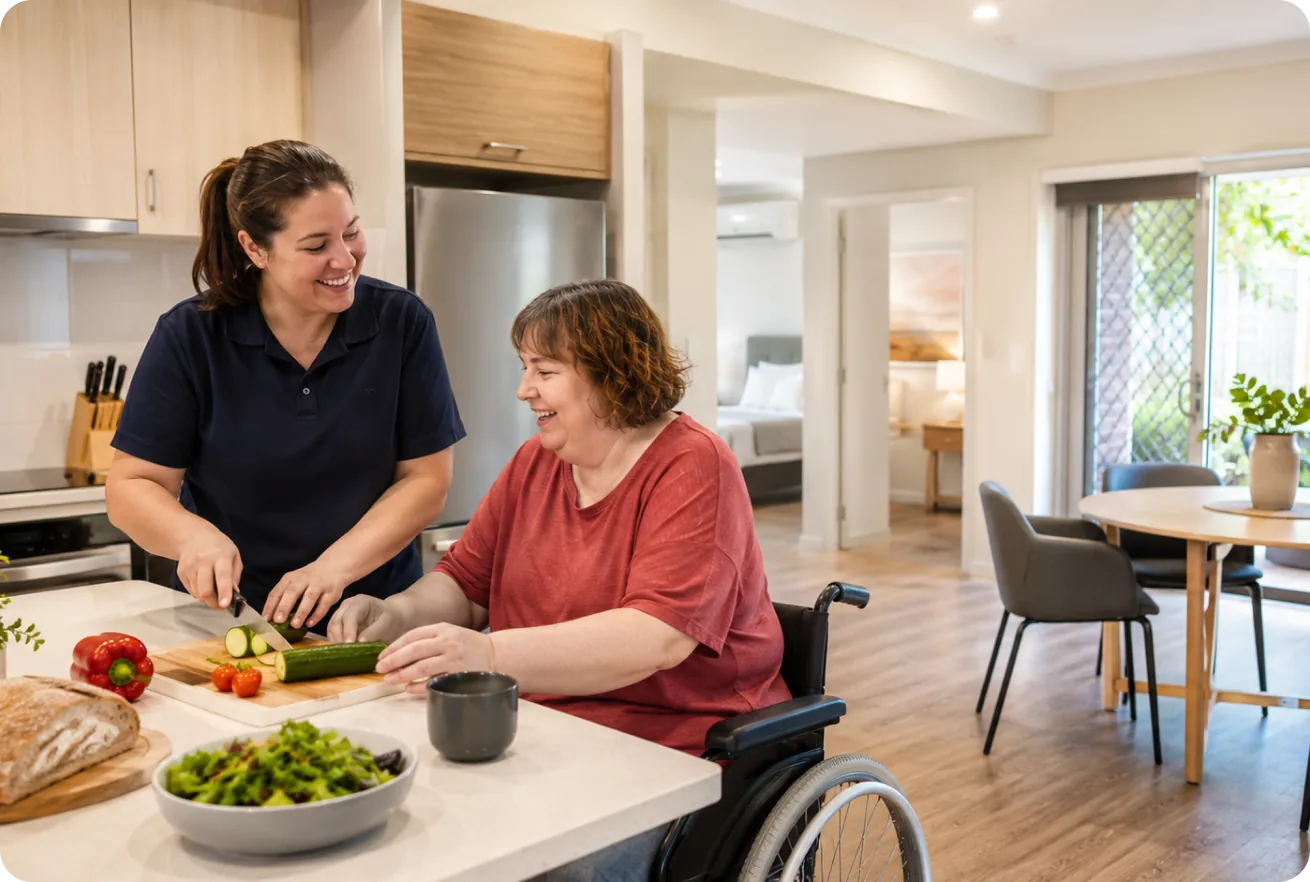 NDIS accommodation supporting independent living