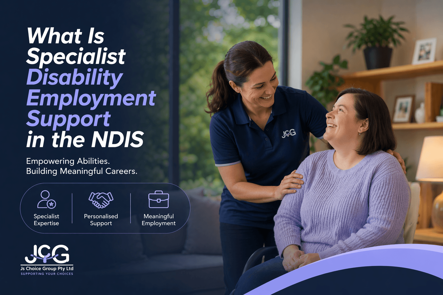 What Is Specialist Disability Employment Support in the NDIS?
